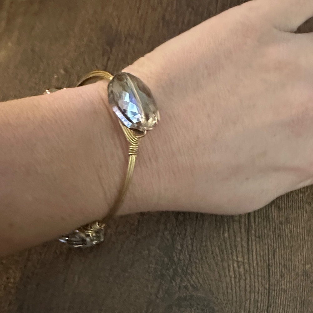 Bourbon and Bowties Clear Stone Women's Bracelet
